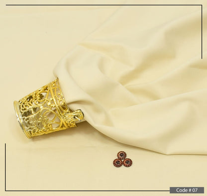 Korean Boski Wash n Wear Suits, ( دو سوٹ کی خریداری پر ایک واچ اور کی چین بلکل فری )