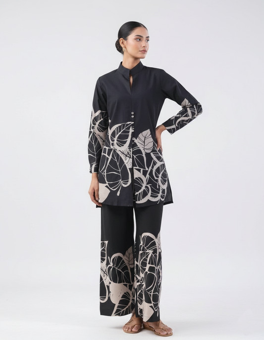 Co-Ord Set Ladies Unstitched 2 PC #049