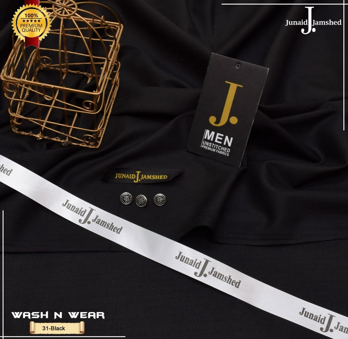 J. Slub Yarn Wash n Wear for Summer Executive Fabric