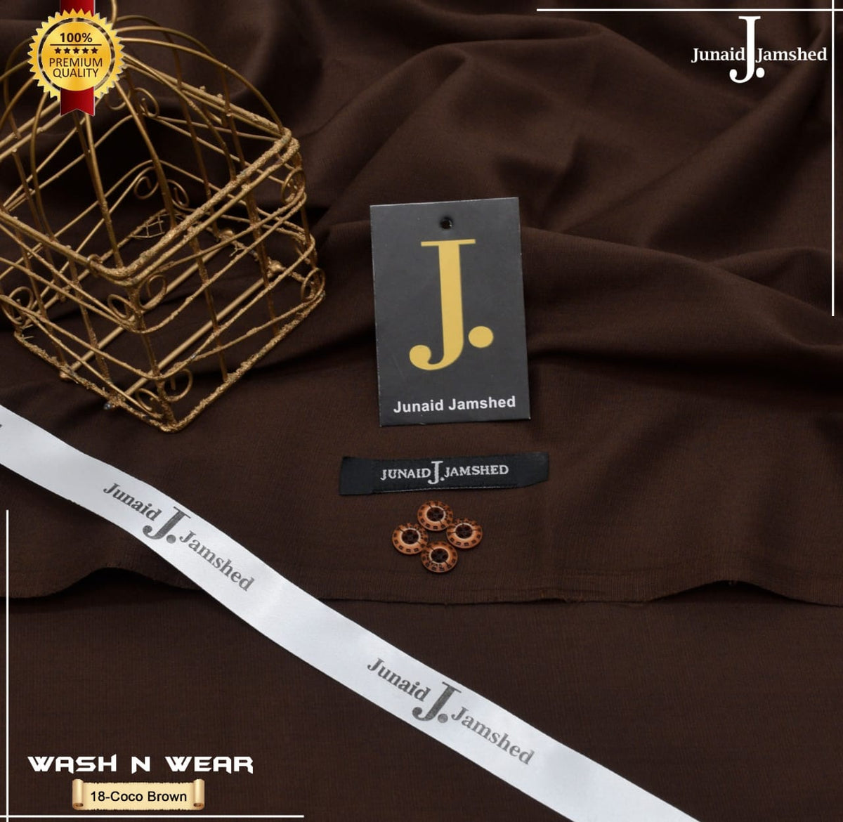 J. Slub Yarn Wash n Wear for Summer Executive Fabric