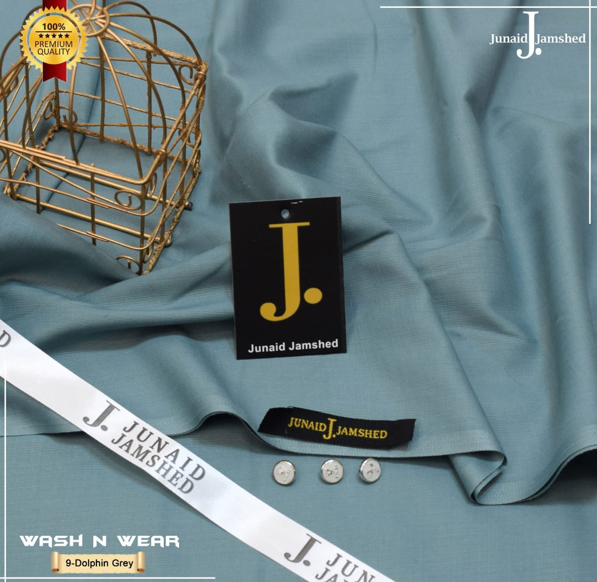 J. Slub Yarn Wash n Wear for Summer Executive class Fabric