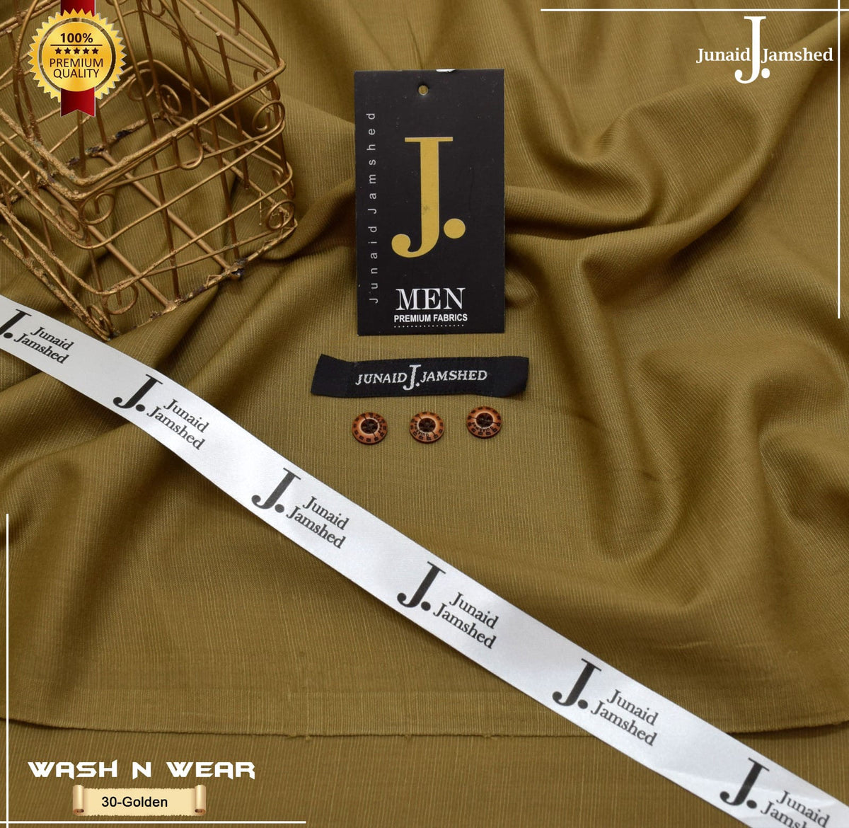 J. Slub Yarn Wash n Wear for Summer Executive class Fabric