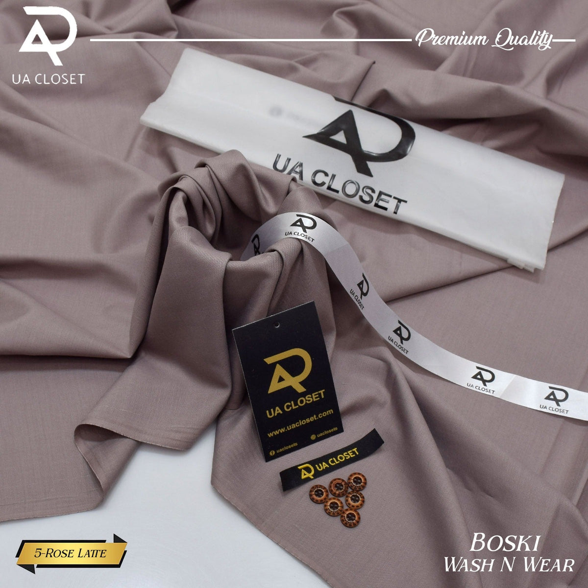 Korean Boski Wash n Wear Suits, ( دو سوٹ کی خریداری پر ایک واچ اور کی چین بلکل فری )