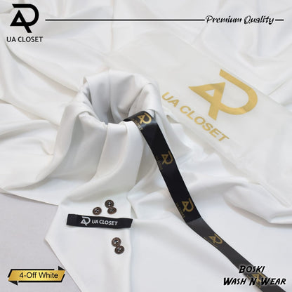 Korean Boski Wash n Wear Suits, ( دو سوٹ کی خریداری پر ایک واچ اور کی چین بلکل فری )