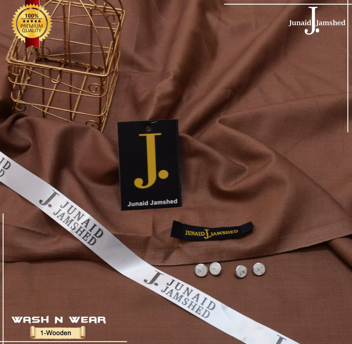 J. Slub Yarn Summer Wash n Wear Executive class Fabric