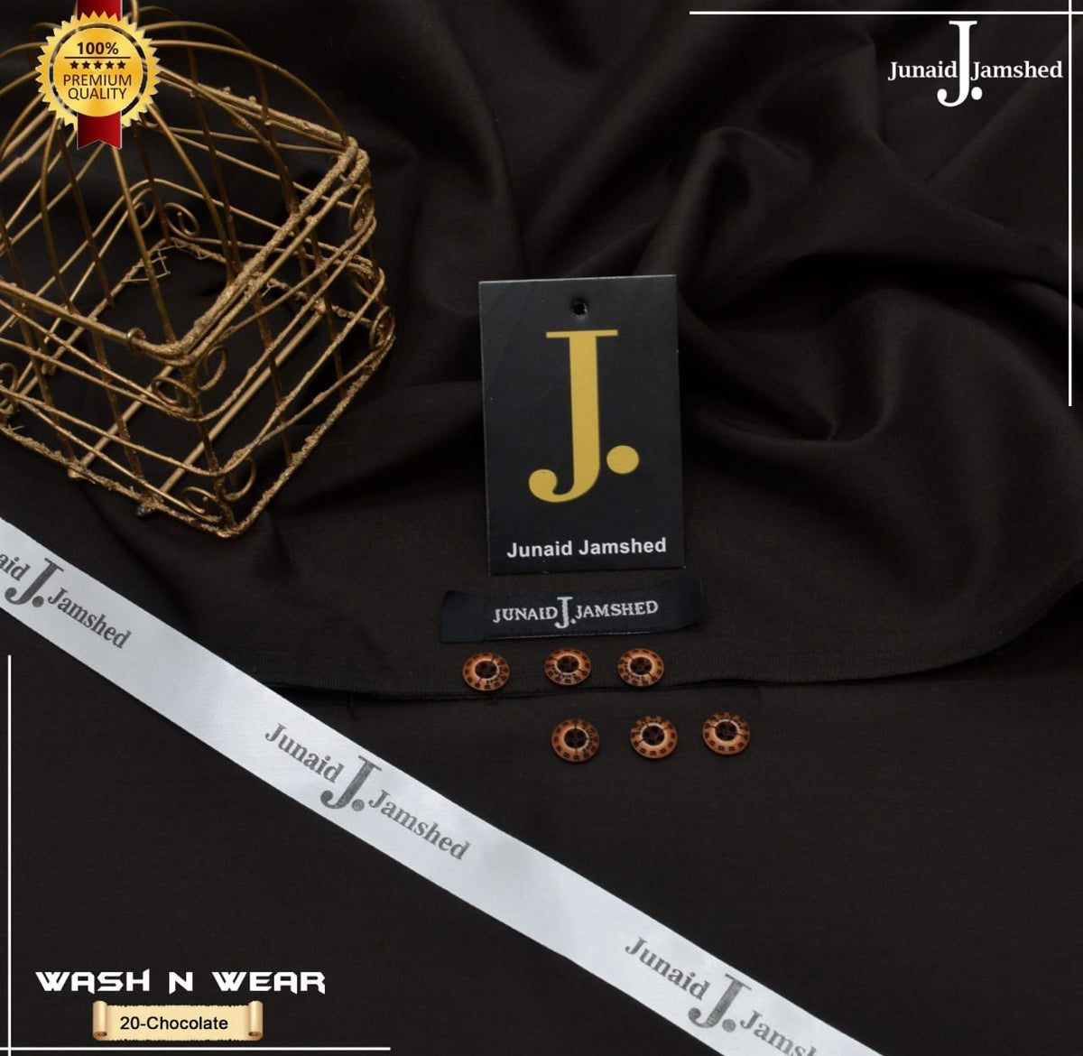 J. Slub Yarn Summer Wash n Wear Executive class Fabric