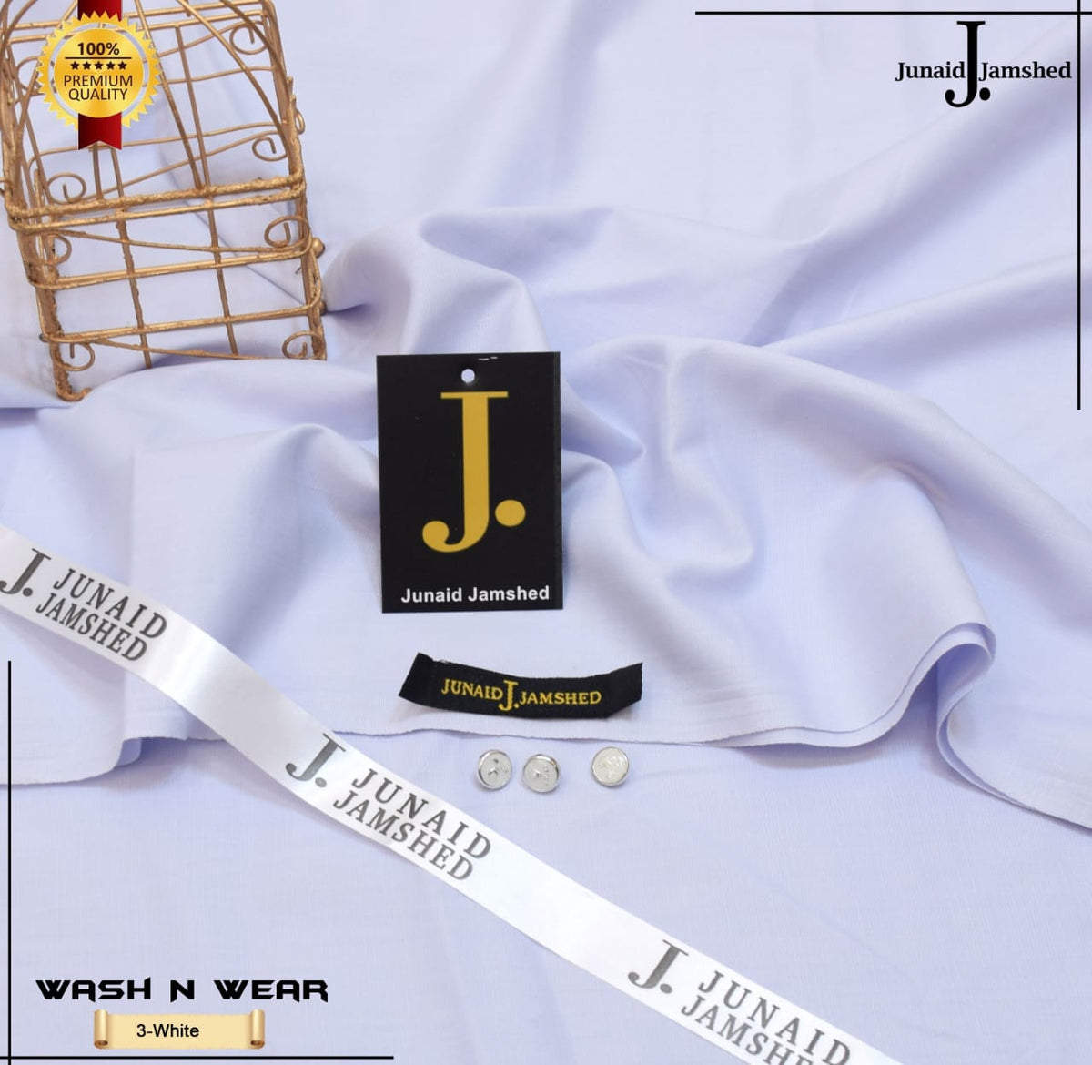 J. Slub Yarn Wash n Wear for Summer Executive Fabric